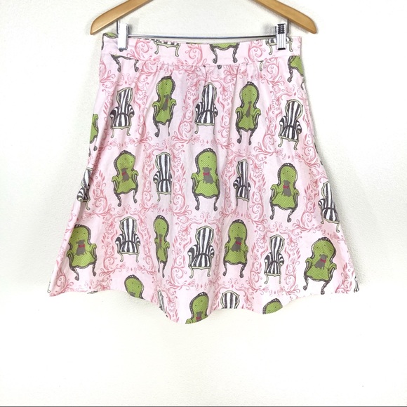 Retrolicious Dresses & Skirts - Retrolicious Circle Skirt Puppy Chair‎ Rockabilly Pinup Retro Women’s Large NWOT